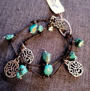 Lucky brand turquoise bracelet